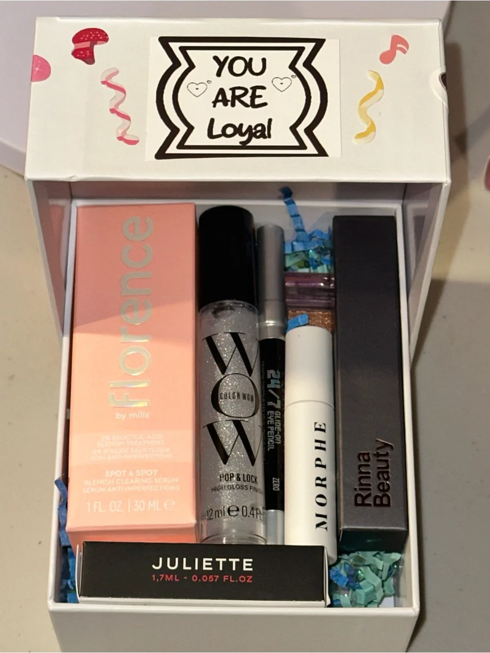 Inspirational Beauty Box with Skincare & Makeup